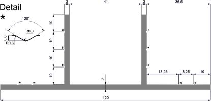 Obrázek Al profil - U pro profily 40mm