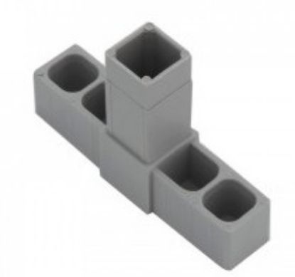 Obrázek Plast. spojka pro J20x20x1,5  T 