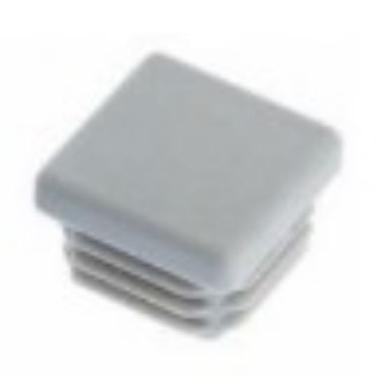 Obrázek Plast. koncovka pro J20x20x1,5  šedá