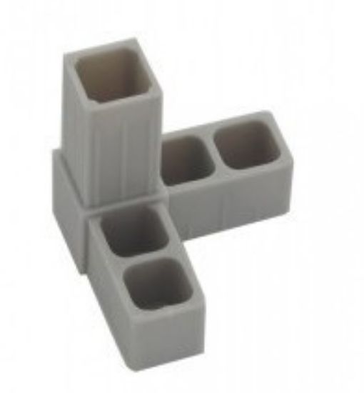 Obrázek Plast. spojka pro J15x15x1  3D