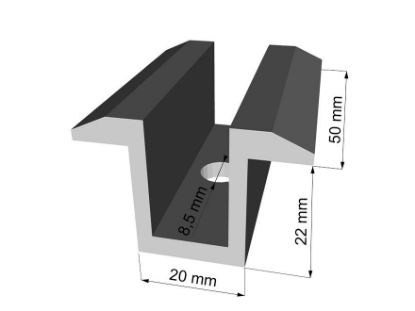 Obrázek Příchytka Solar - Omega černá 