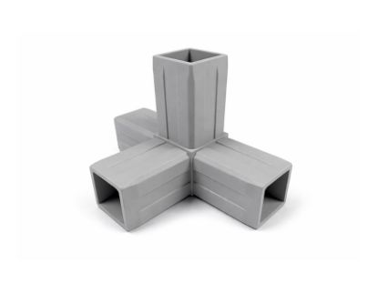 Obrázek Plast. spojka pro J40x40x2  4D šedá
