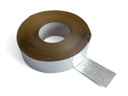 Obrázek Hliníková samolepící páska kompozitní 0,1mm EMBOS